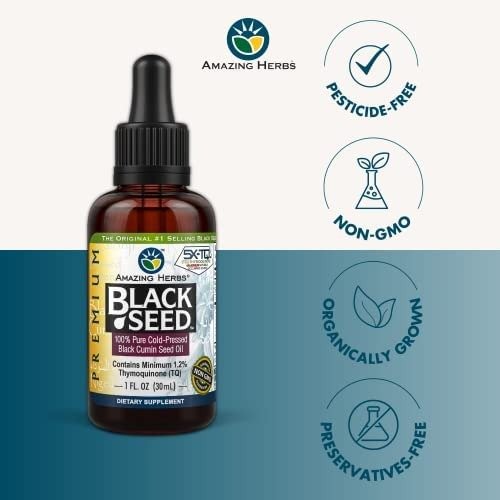 Amazing Herbs Premium Black Seed Oil- 30ml
