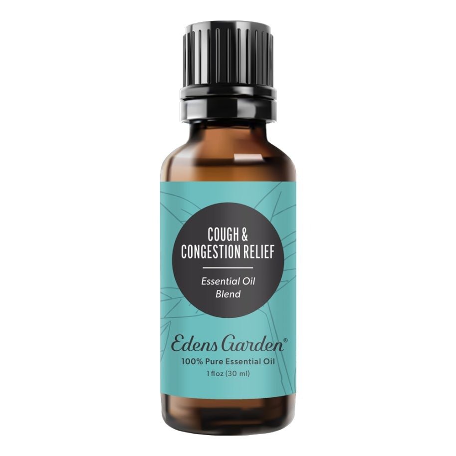 Cough & Congestion Relief Essential Oil Blend- Best To Help Sinus Congestion, Coughing & Headaches