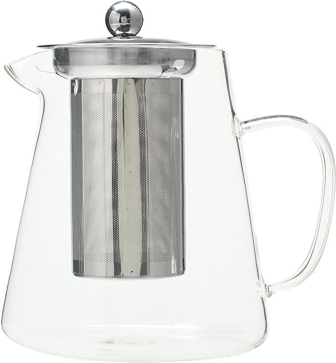 Royalford Glass Tea Pot With Strainer 950ml- RF8264