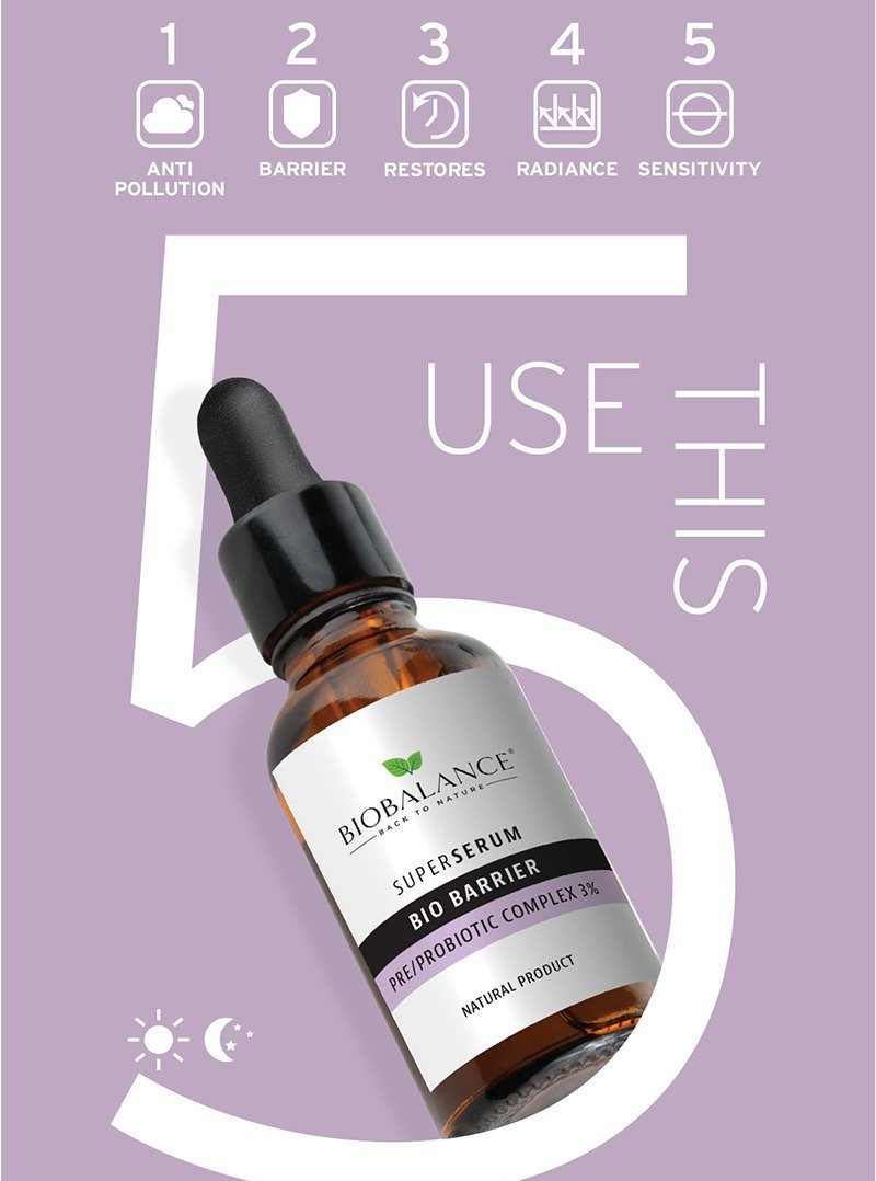 BIO BARRIER PRE/PROBIOTIC COMPLEX 3% SUPER SERUM