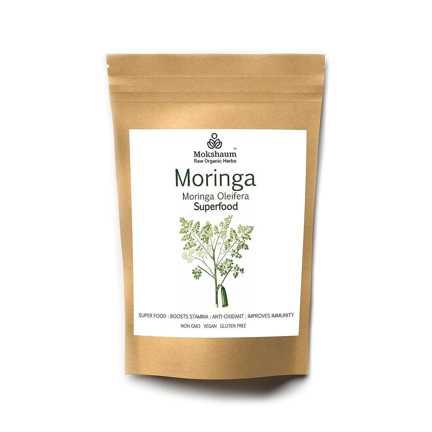 Pure Moringa Leaf Powder for Immunity, Digestion & Energy - 100g,