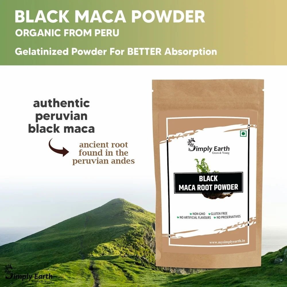 100gm Black Maca Root Powder