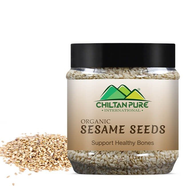 Sesame Seeds – Contains Antioxidants , Top Your Breakfast With Sesame Seeds Because These Seeds Are Rich Sources Of Protein & Vitamins – 100 % Pure Organic