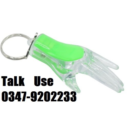 Mini Portable Hand Shape LED Light Keychain