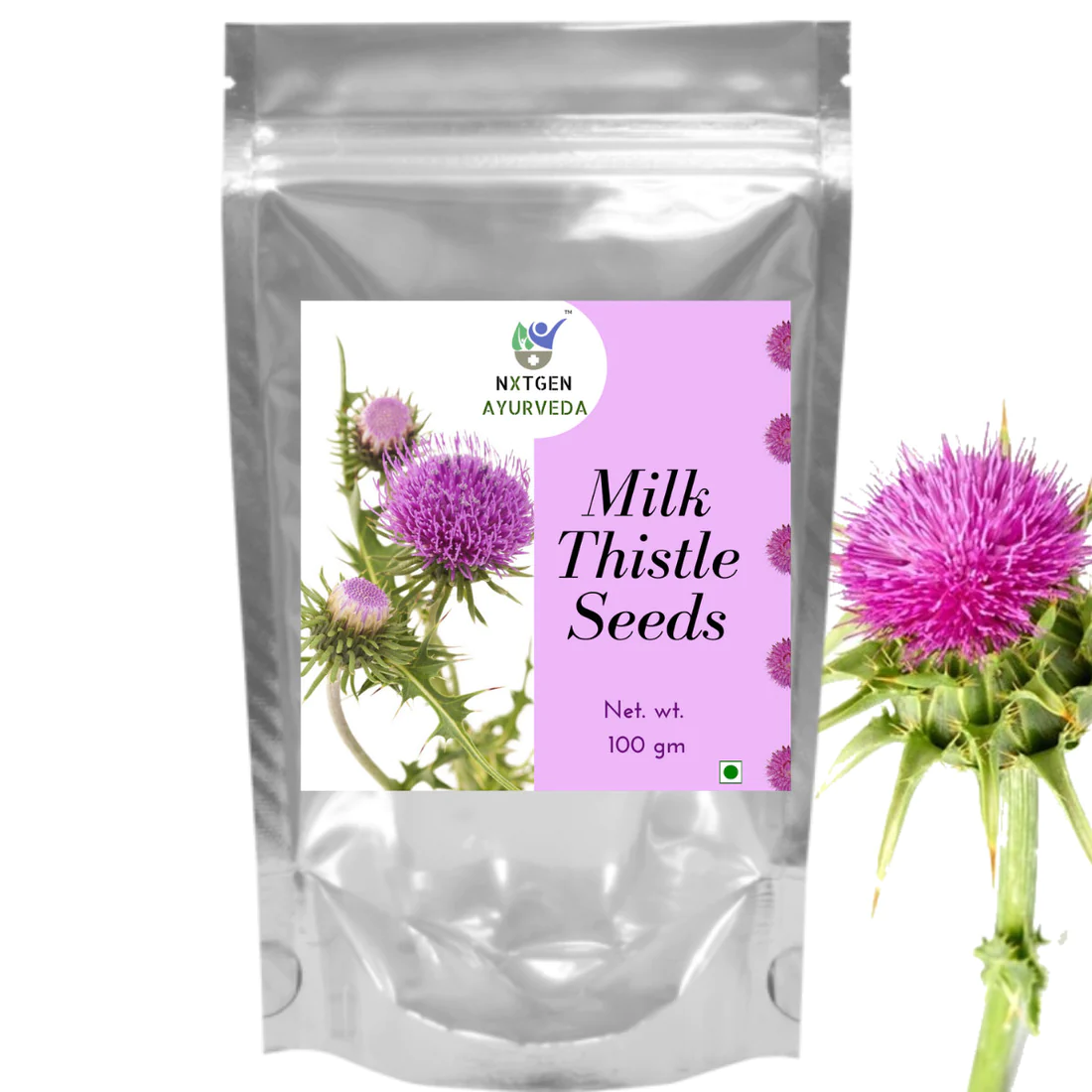 Milk Thistle Seeds - 100 Gms