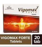 Vigomax Forte Tablet Herbal male Fertility support pack of 20 in each box tablet ayurvedic indian product