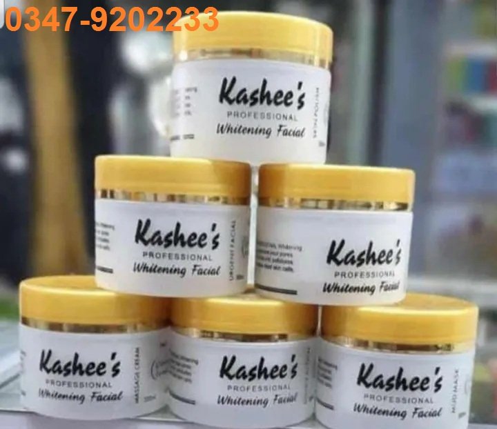 kashees Safron Facial Kit For Acne & redness remove pimple Fighting whitening Facial Kit