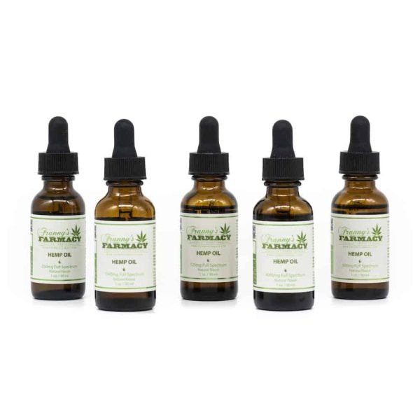 Full Spectrum Hemp Oil Tincture – Natural Flavor 30ml