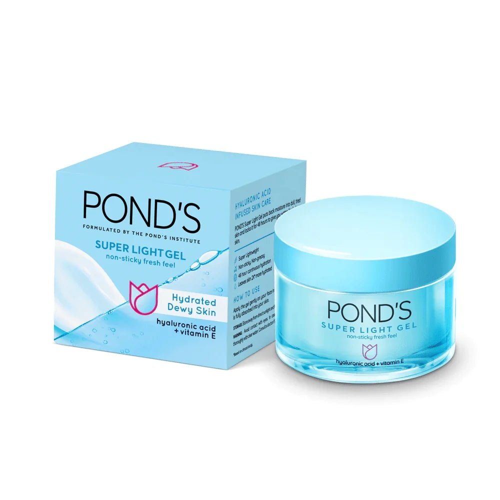 Pond's Hydra Miracle Hyaluronic Acid Super Light Gel, Face Moisturizer, 50g