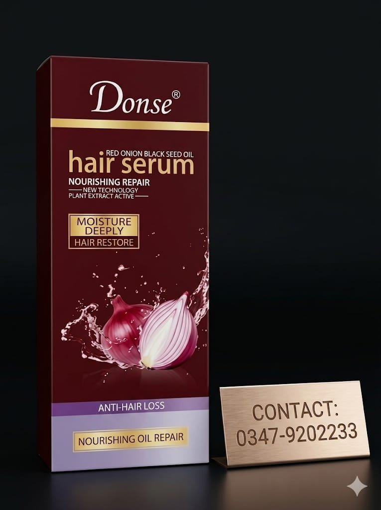 Donse Red Onion Black Seed Oil Hair Serum