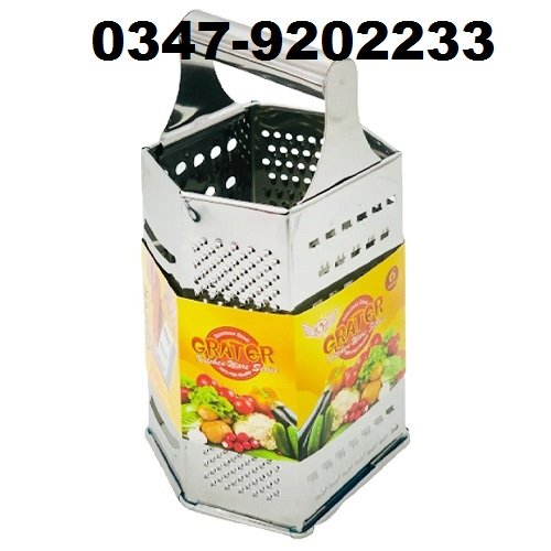 Stainless Steel Grater Silver Kadu Kash Salad Cutter Onion Cutter Twister Cutting Spiral Slicer Potato Onion Cutter Peeler Onion Cutter Chopper 6 Side Cutter with Different shape
