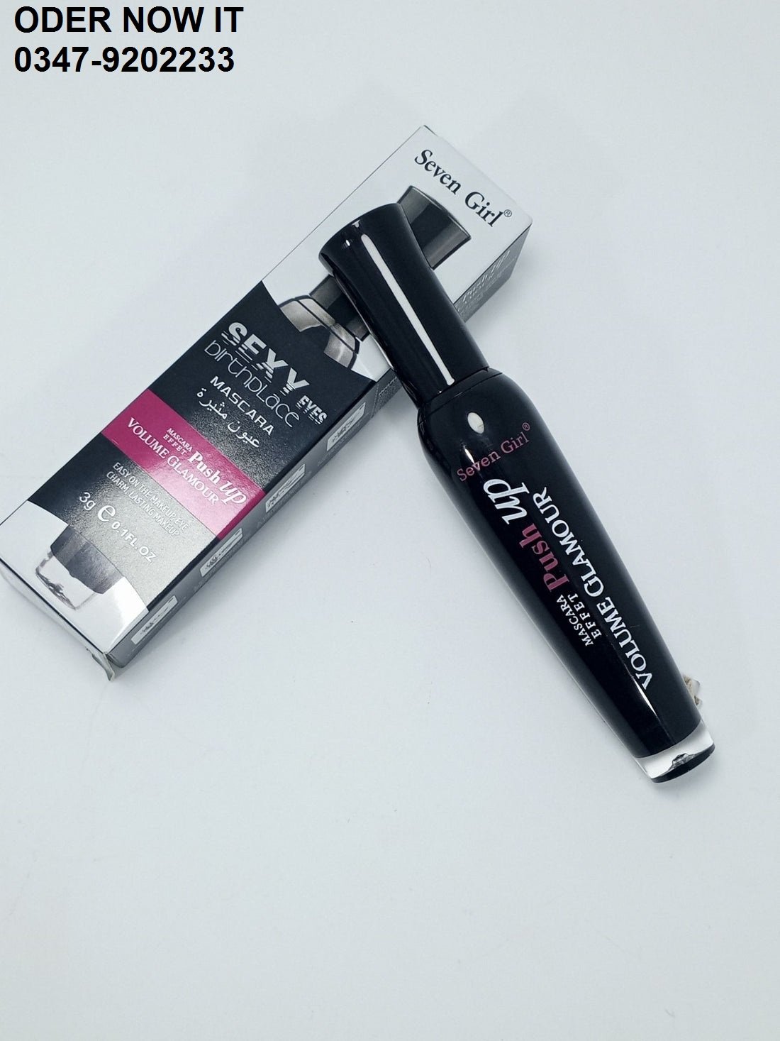 Seven Girl® Push Up Volume Glamour Mascara – Sexy Eyes Birthplace (3g)