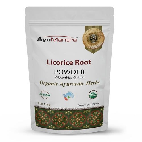 Licorice Root / Yastimadhu Powder (Glycyrrhiza Glabra) 100gm