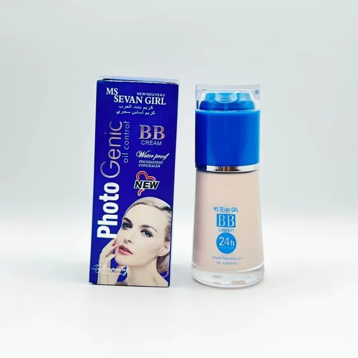 Photogenic oil control BB cream Long-lasting BB cream Matte finish BB cream Flawless finish BB cream