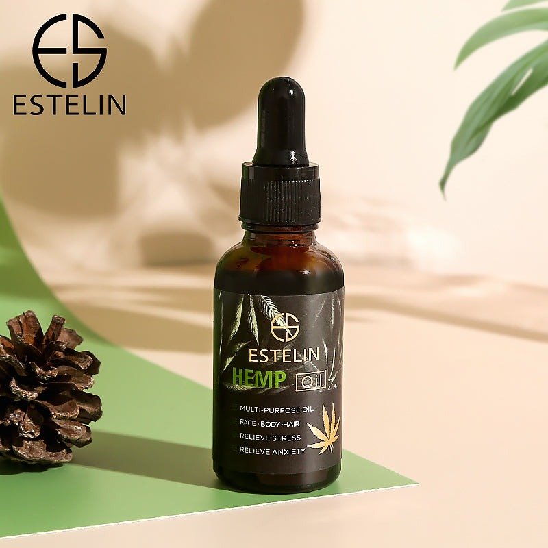 Estelin Multi purpose Face Body & Hair Hemp Oil - 30ml - Dr-Rashel-Official Estelin Multi purpose Face Body & Hair Hemp Oil - 30ml - Dr-Rashel-Official Estelin Multi purpose Face Body & Hair Hemp Oil - 30ml - Dr-Rashel-Official Estelin Multi Purpose Face Body & Hair Hemp Oil - 30ml