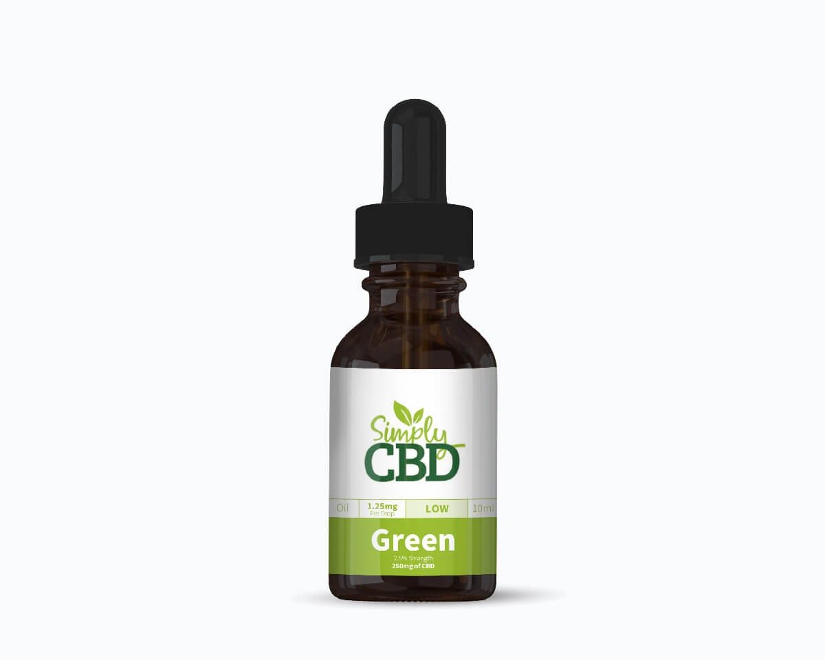 Green CBD Oil - 2.5% Strength 30ml