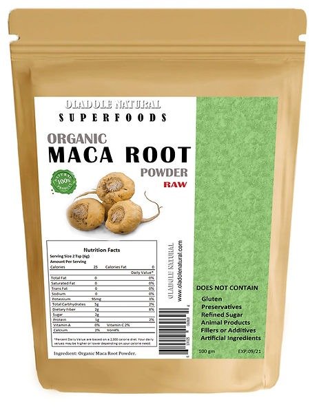 Our certified organic Maca powder is a powerful superfood that supports energy metabolism to help give you a boost as well as promote vitality and wellbeing in your day to day life. It's been traditionally-used to improve endurance, stamina and libido while also helping to support a healthy mind.