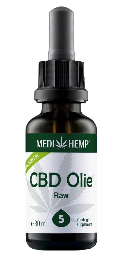 MediHemp CBD Oil Raw 5% CBD 30 ml