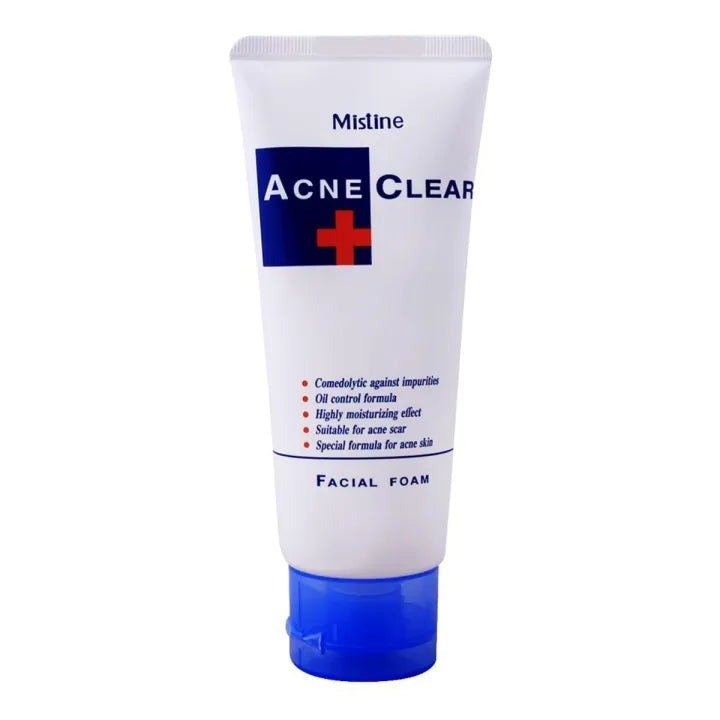 Mistine Acne Clear Face Wash Facial Foam – 85ml Mistine Acne Clear Face Wash Facial Foam – 85ml