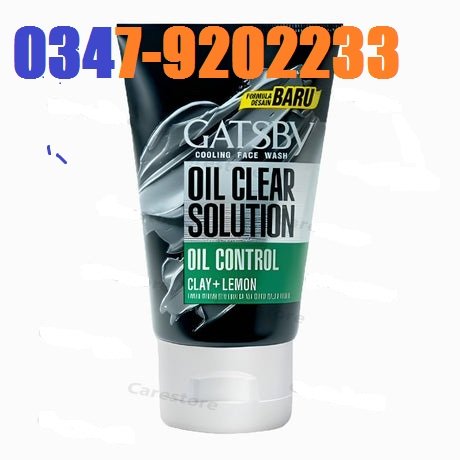 Gatsby Oil Clear Solution Oil Control Clay+Lemon Face Wash