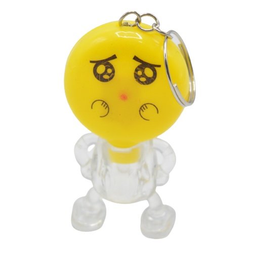 Mini Smiles Theme LED Light Keychain