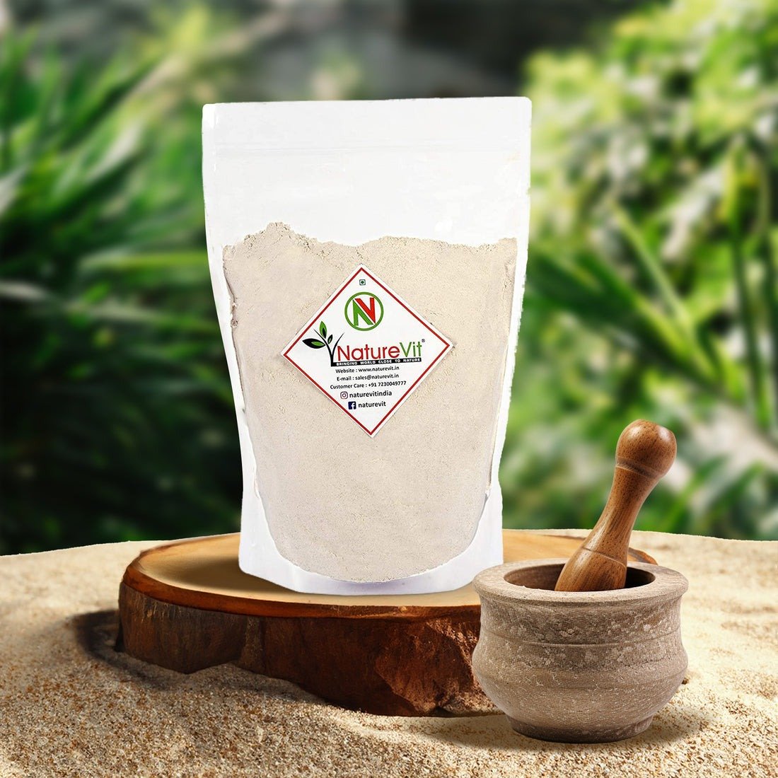 NatureVit Shatavari Powder – Ayurvedic Support for Women's Health 200g