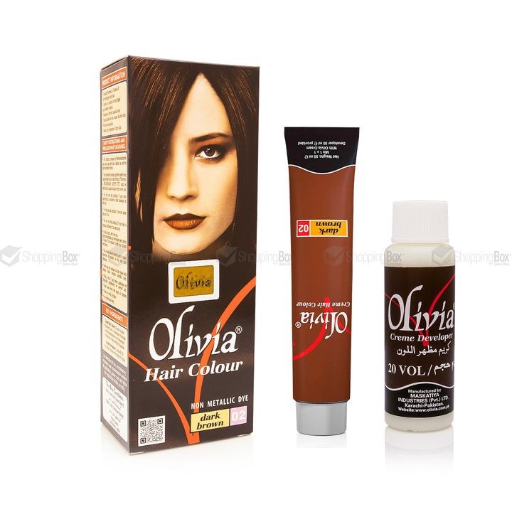 Olivia Hair Color β Dark Brown 02