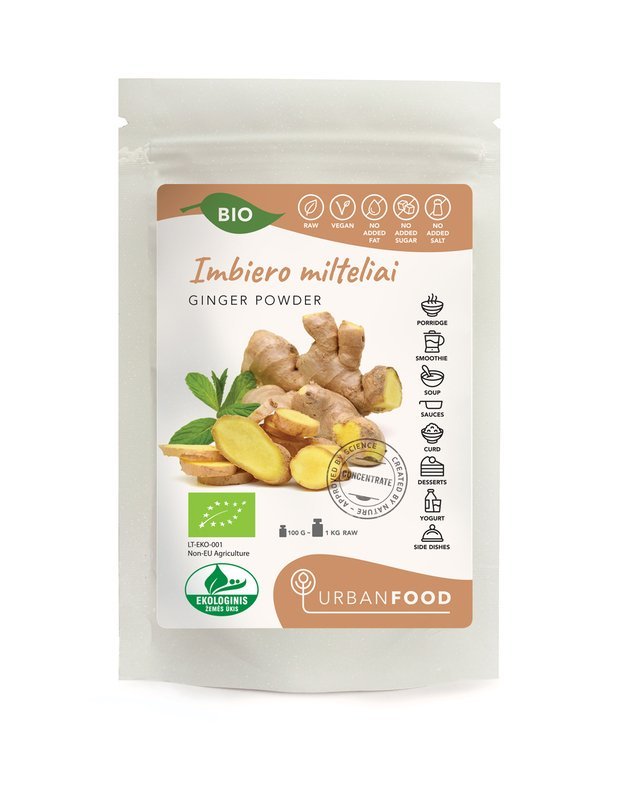 Ginger powder - ORGANIC, 100 g
