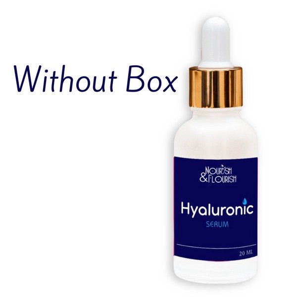 Nourish & Flourish Hyaluronic Serum - Hydrating Skin Tightening Serum