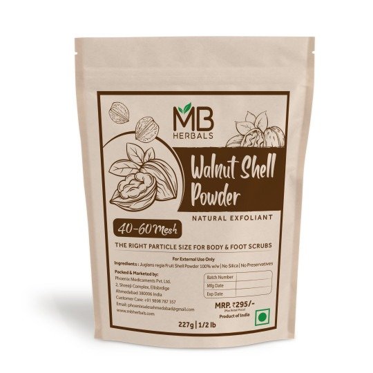MB Herbals Walnut Shell Powder 227g