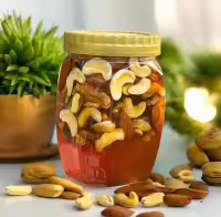 500gram Premium quality honey with nuts (fresh Dry Fruit)