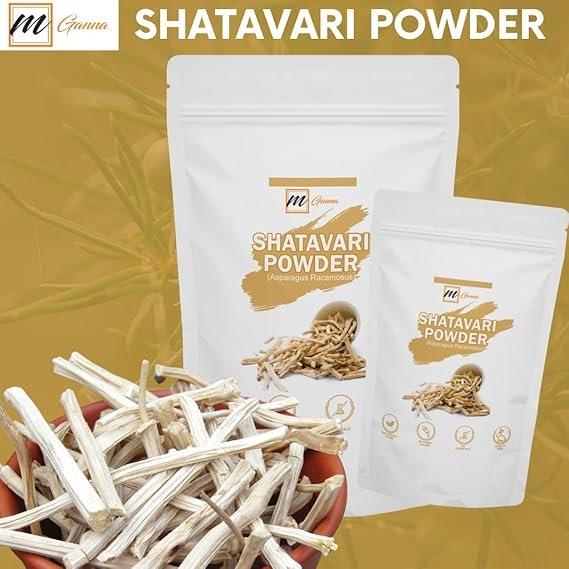 100% Natural Shatavari/Asparagus Racemosus Powder for Health and Skin Care 0.22 LBS / 100 GMS