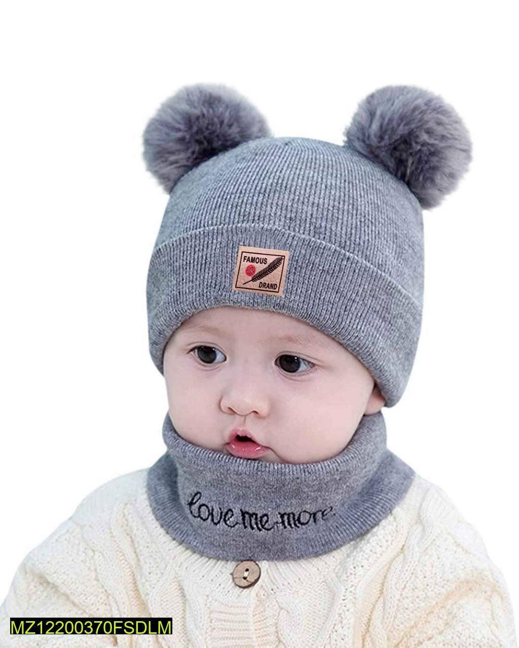 Kids Beanie Wool Cap