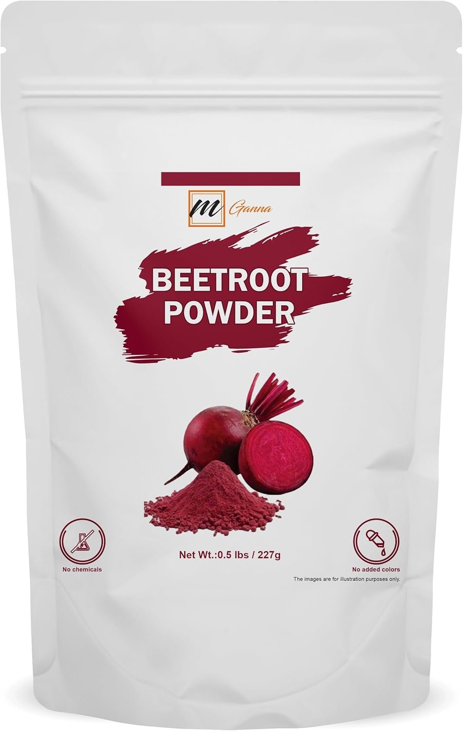 Pure Dehydrated Beetroot Powder Health & Flavor 227 GMS / 0.5 LBS