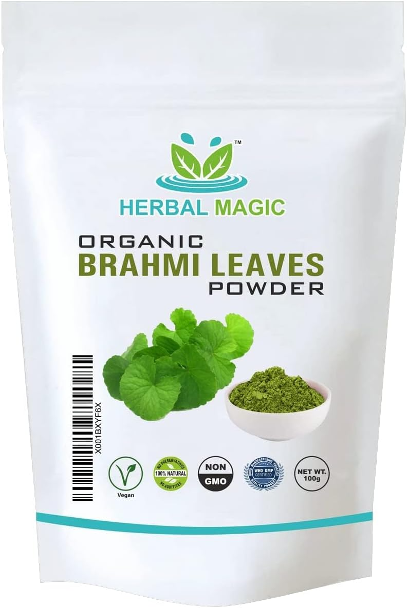 Organic Brahmi (Bacopa Monnieri) Leaf Powder