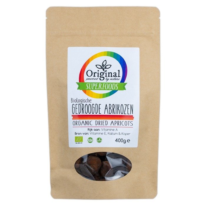 Original Superfoods Organic Apricots Sundried 400 Grams