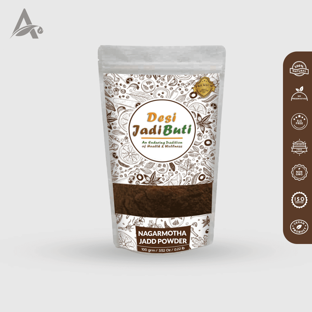 NAGARMOTHA ROOT POWDER – NUT SEDGE ROOT POWDER – MUSTA MOOL POWDER – CYPERUS ROTUNDUS RHIZOME