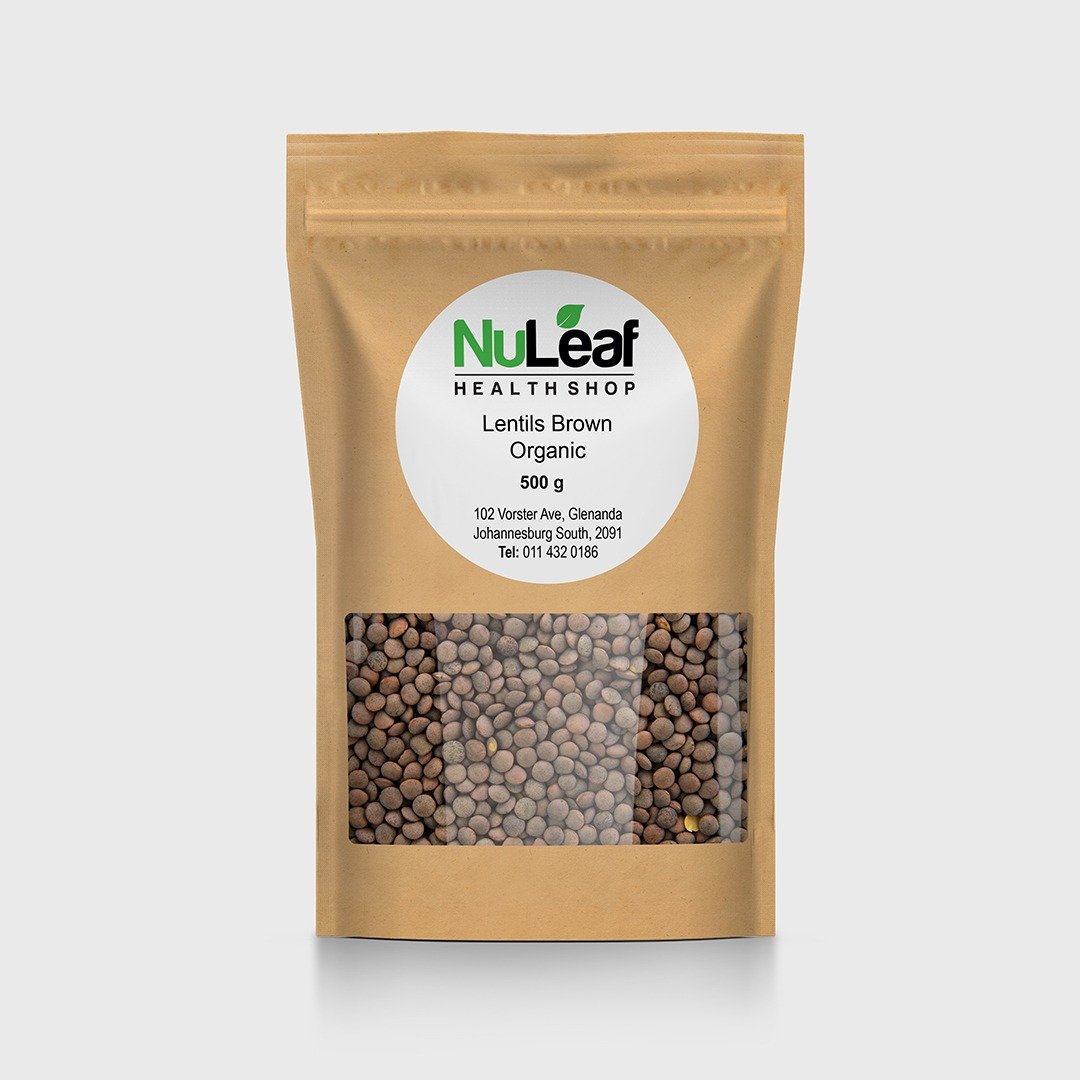 NuLeaf Health Shop Lentils Brown Organic