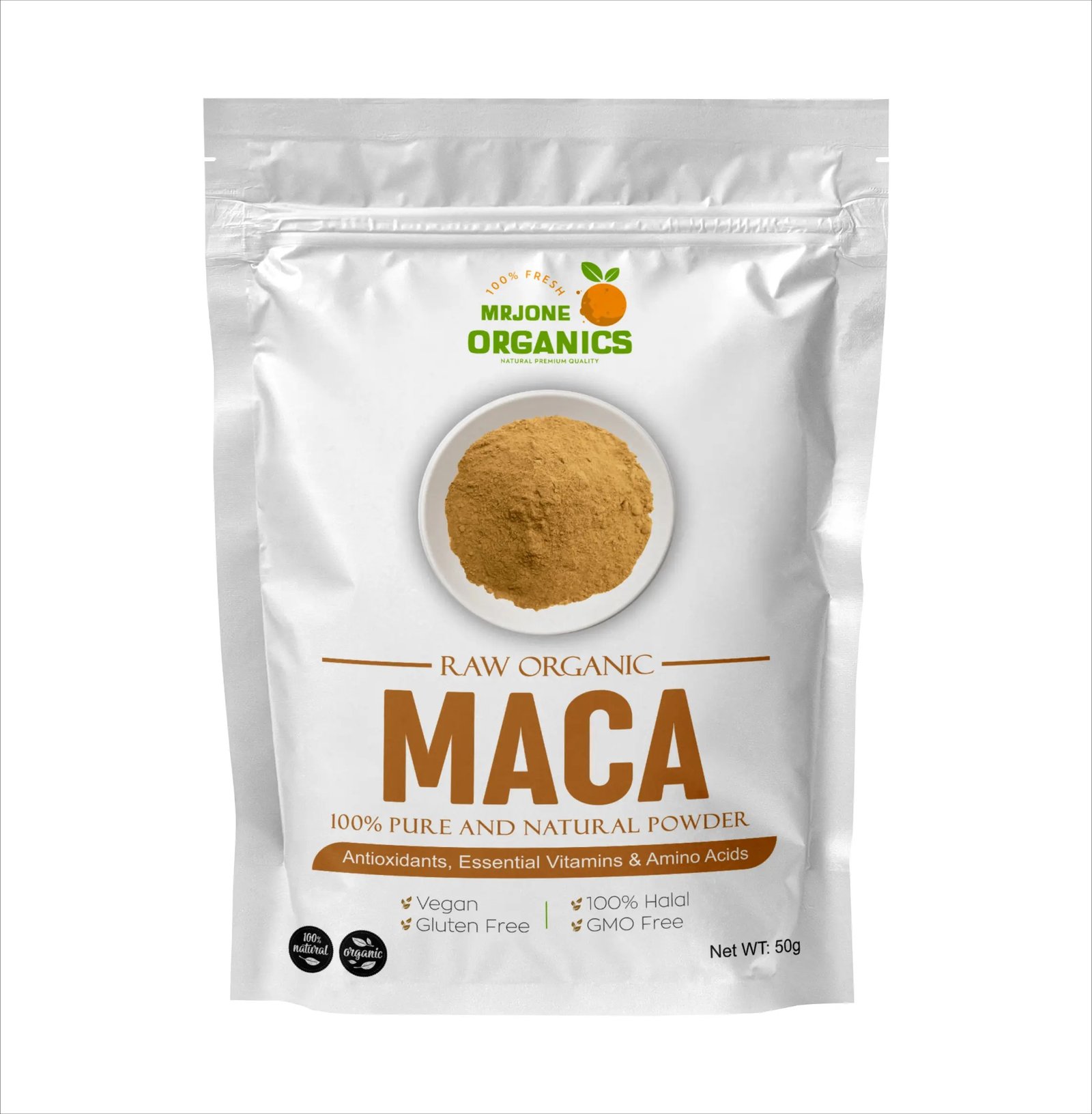 Maca root powder 50g