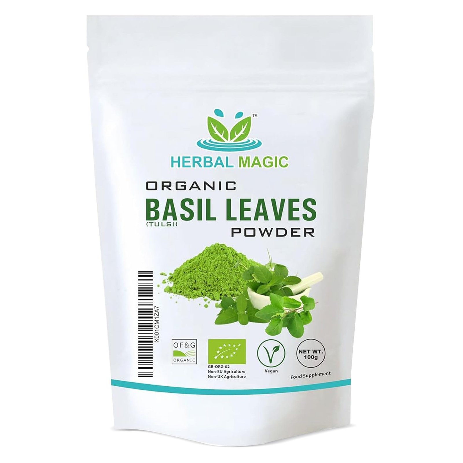 Organic Holy Basil leaves Tulsi Powder 100gm