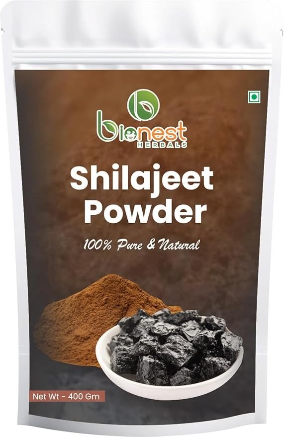 Bionest Herbals Shilajeet/Shilajit Powder - 100 gm | Asphaltum | Silajatu | Salajit | Energy, Strength & Stamina Enhancer | Natural Mineral Resin | Boosts Immunity | Natural Herbal Extract