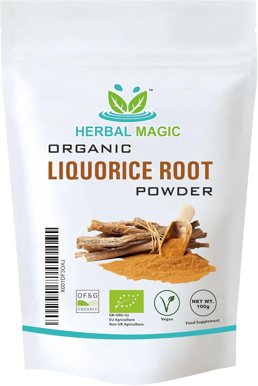Organic Licorice (Liquorice) Root Powder