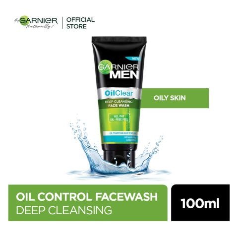 Garnier Skin Active Pure Active Neem Purifying Face Wash, For Normal to Oily Skin 50ml - Dissolve Dirt and Impurities