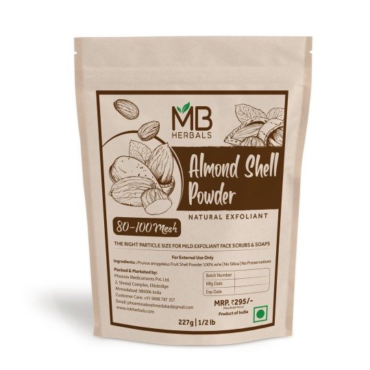 MB Herbals Almond Shell Powder 227g