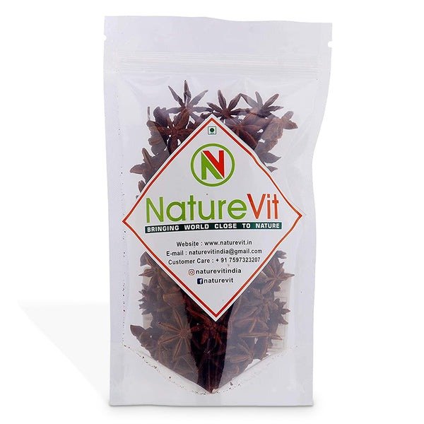 NatureVit Star Anise Chakri Phool 50g