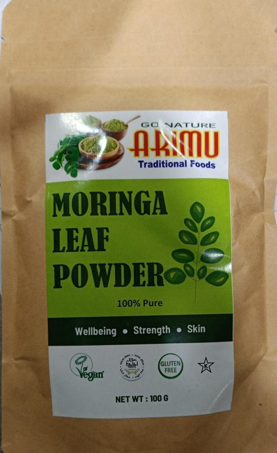 ARIMU Arimu Moringa Leaf Powder 100g