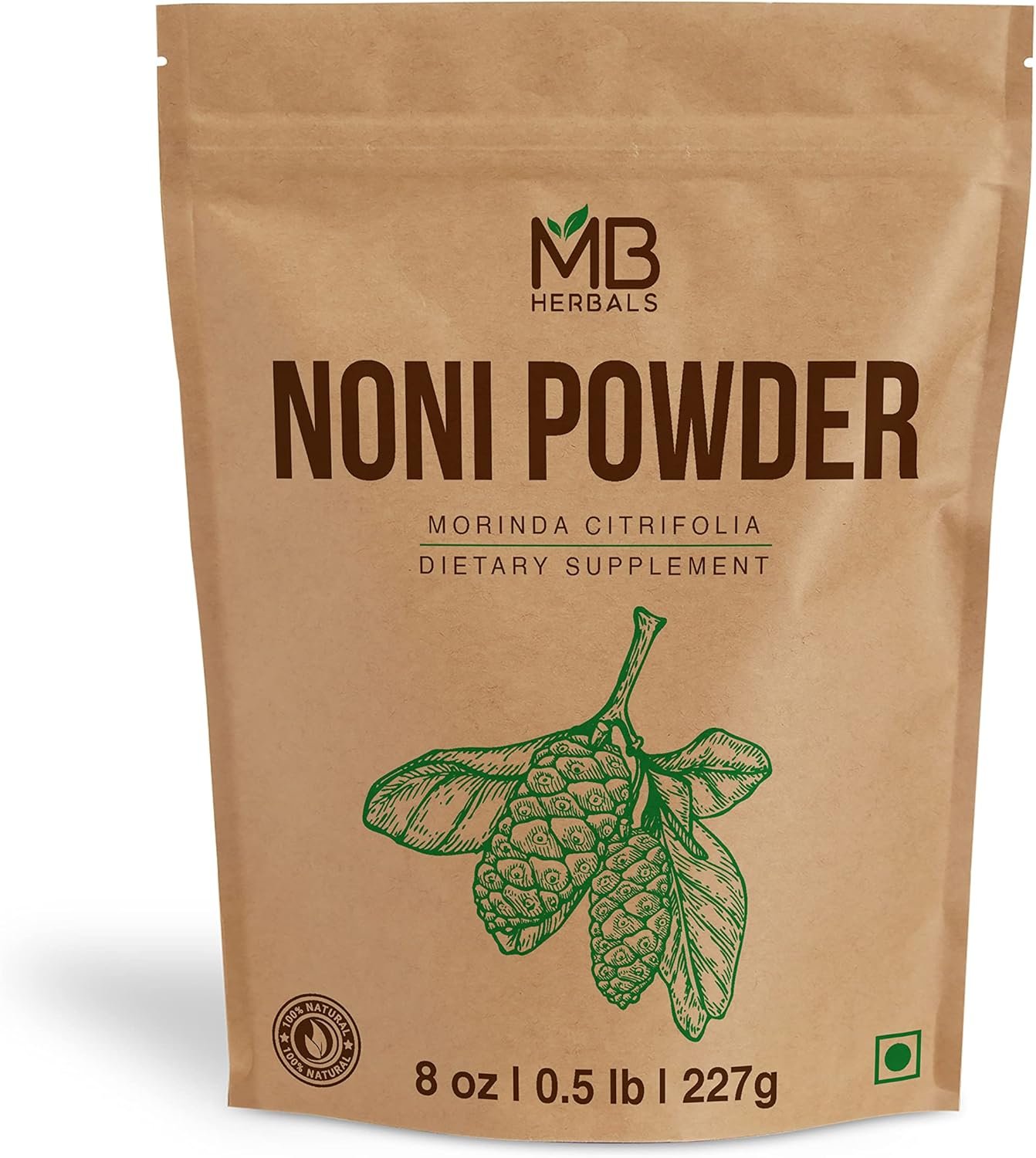 Herbals Noni Powder 8 oz | 227g