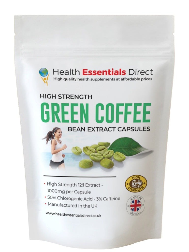 Green Coffee Bean Extract 50 Capsules - High Strength