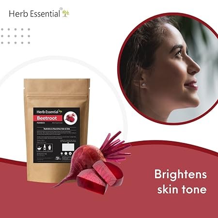 Herb Essential Beetroot Powder for Skin & Hair,200 g