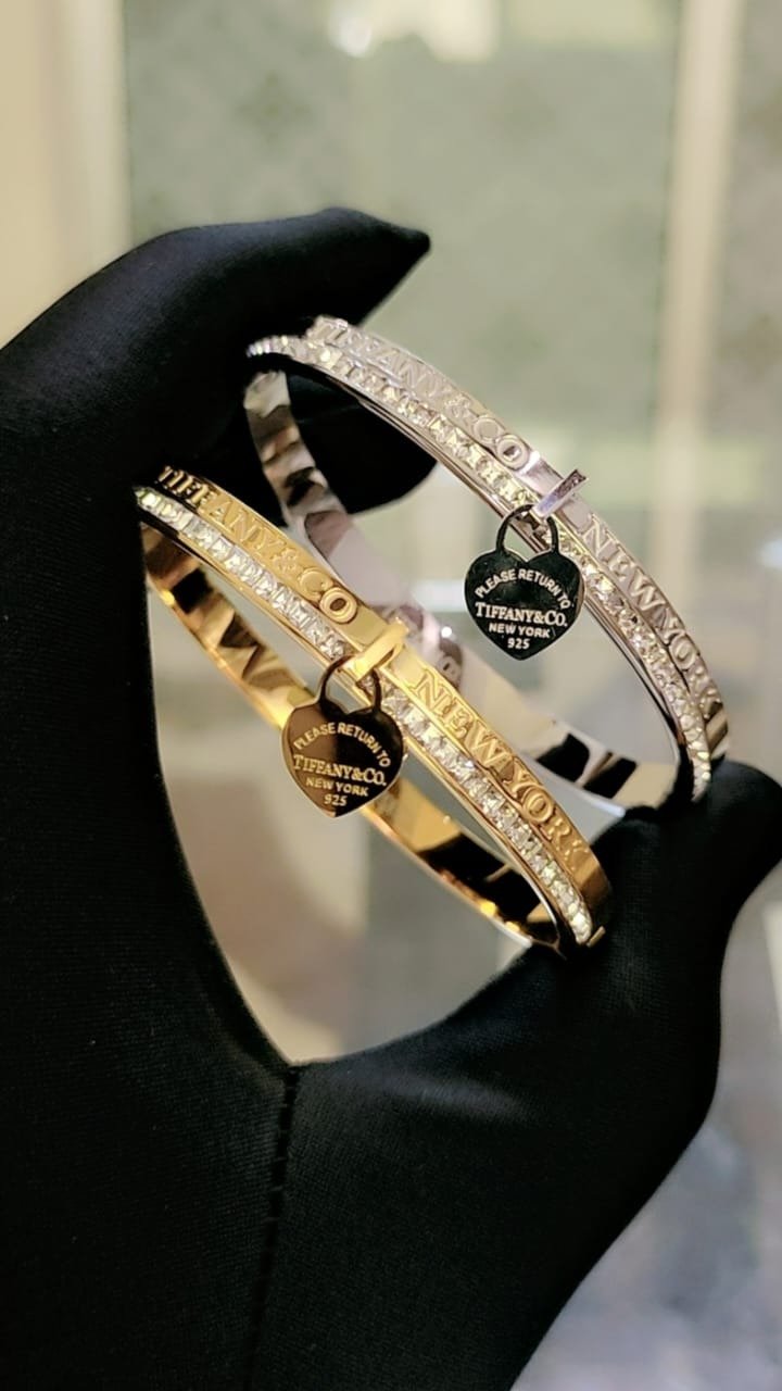 Bangles Stainless Steel 2 piece
